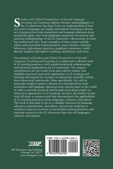 Studies and Global Perspectives of Second Language Teaching and Learning