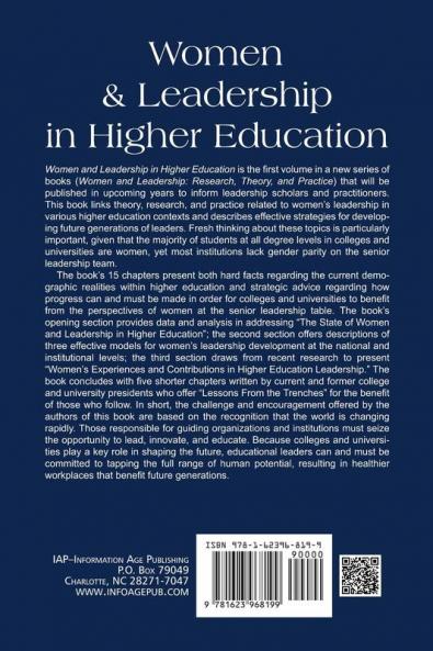 Women and Leadership in Higher Education