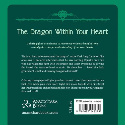 The Dragon Within Your Heart (Contemplative Coloring)