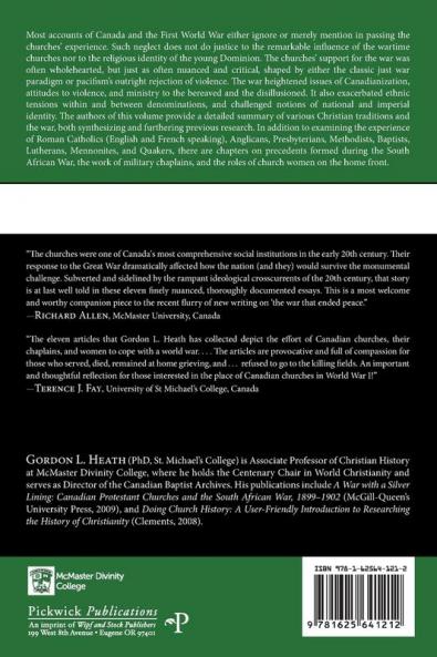Canadian Churches and the First World War
