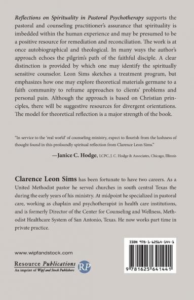 Reflections on Spirituality in Pastoral Psychotherapy