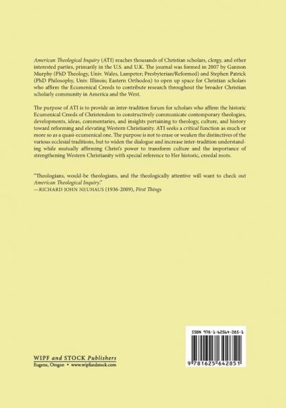 American Theological Inquiry Volume Six Issue Two