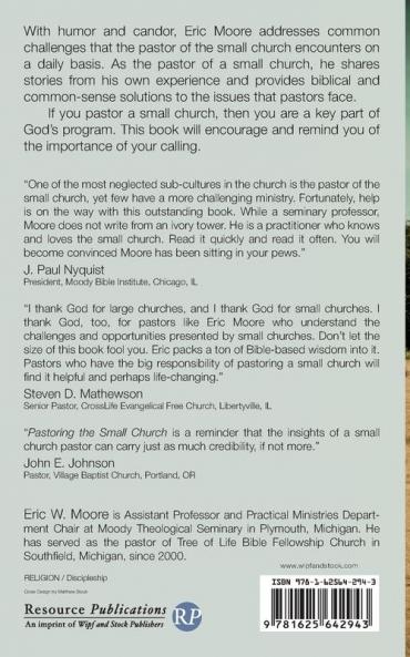 Pastoring the Small Church: Remaining Faithful in a Big Church World