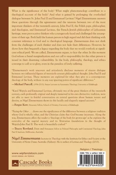 Facing the Other: John Paul II Levinas and the Body: 13 (Veritas)