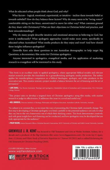 Asking Big Questions: Targeting a Christian Apologetics Film Series Using Market Research