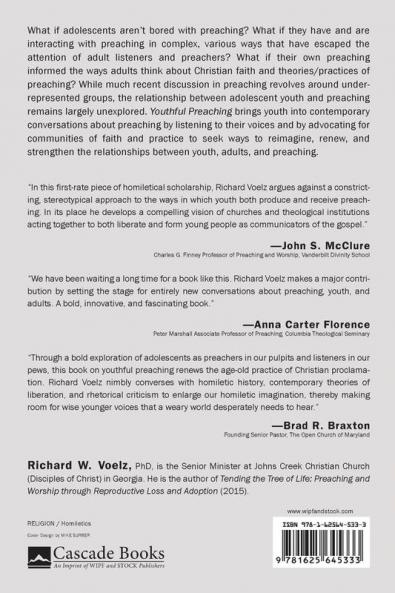 Youthful Preaching: Strengthening the Relationship Between Youth Adults and Preaching: 7 (Lloyd John Ogilvie Institute of Preaching)