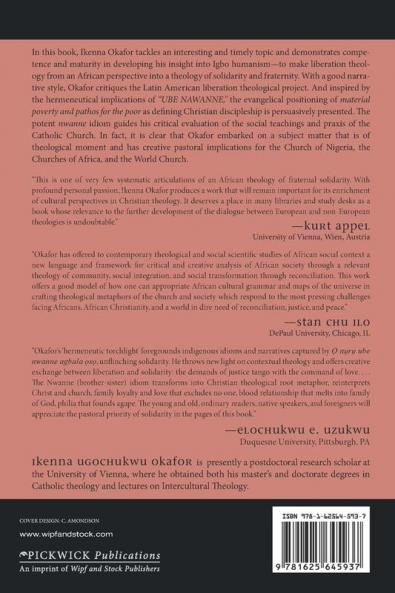Toward an African Theology of Fraternal Solidarity: Ube Nwanne: 7 (African Christian Studies)