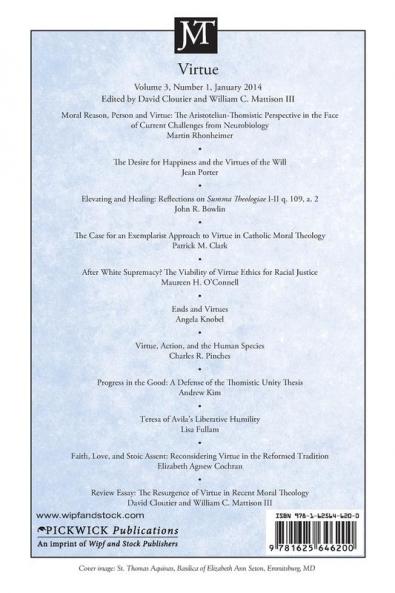 Journal of Moral Theology Volume 3 Number 1