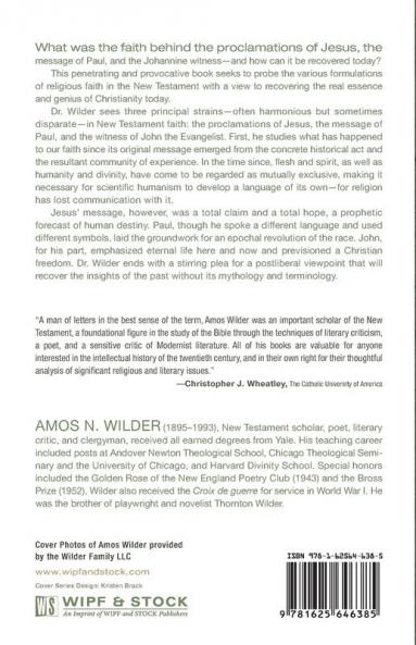 New Testament Faith for Today (Amos Wilder Library)