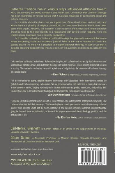 Lutheran Identity and Political Theology