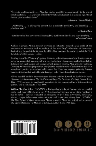 The Nazi Seizure of Power: The Experience of a Single German Town 1922-1945 Revised Edition
