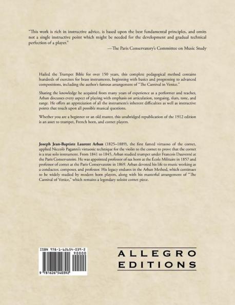 Arban's Complete Conservatory Method for Trumpet (Dover Books on Music)