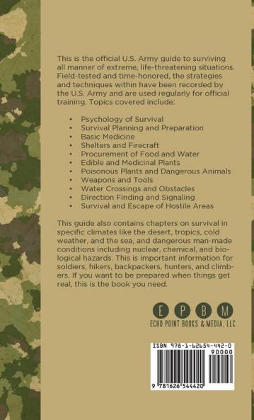 US Army Survival Manual