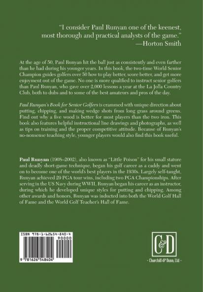 Paul Runyans Book for Senior Golfers