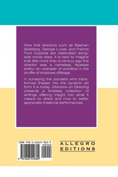 Directors on Directing: A Source Book of the Modern Theatre