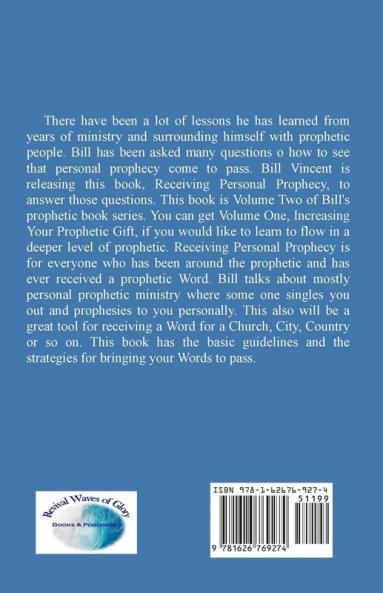 Receiving Personal Prophecy