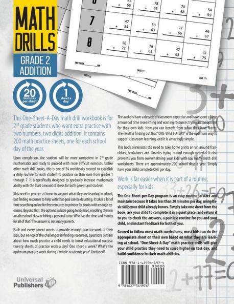 One-Sheet-A-Day Math Drills
