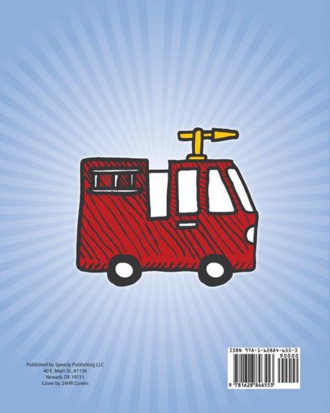 Working Vehicles Coloring Book