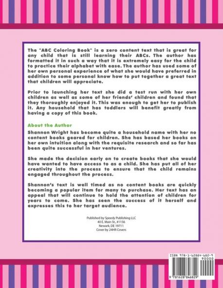 ABC Coloring Book of Girl's Names