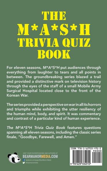 The M*A*S*H Trivia Quiz Book (hardback)
