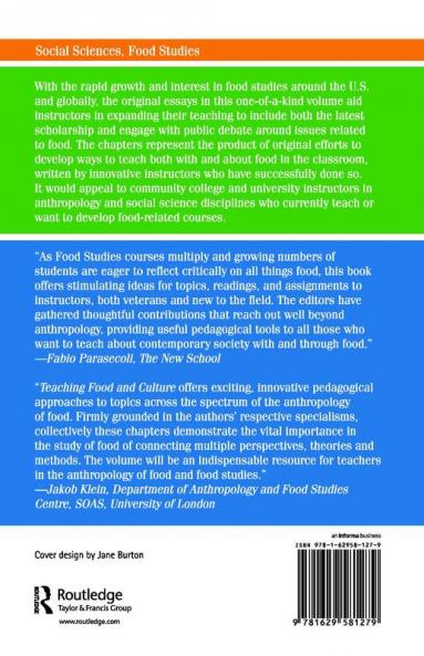 Teaching Food and Culture