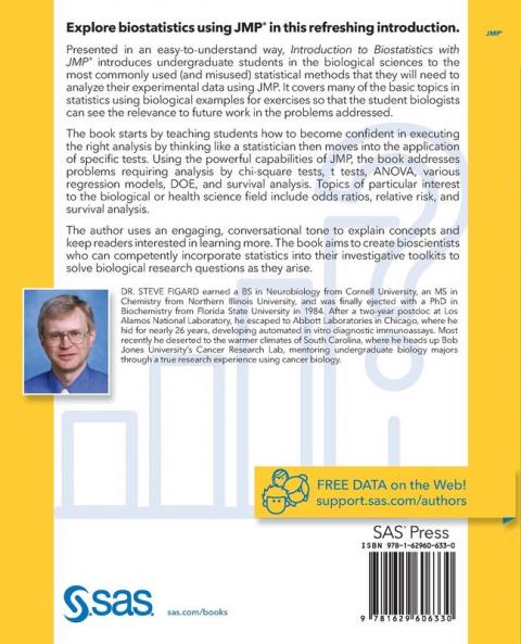 Introduction to Biostatistics with JMP