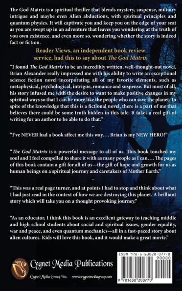 The God Matrix: A Spiritual Thriller With Cosmic Consequences