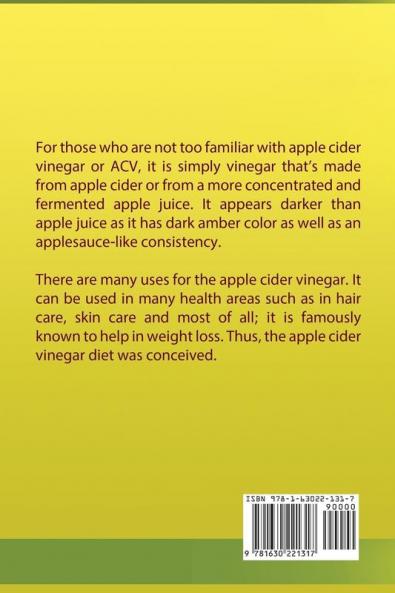 Apple Cider Vinegar Diet for Weight Loss