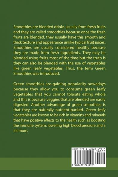Green Smoothie Recipes for Weight Loss