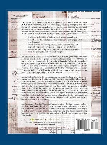 Becoming an Accredited Genealogist
