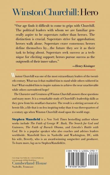 Character and Greatness of Winston Churchill