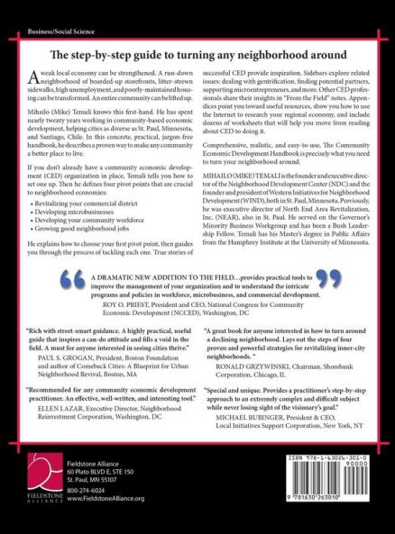 The Community Economic Development Handbook