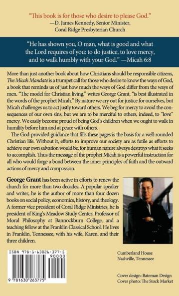 The Micah Mandate