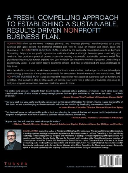 The Nonprofit Business Plan