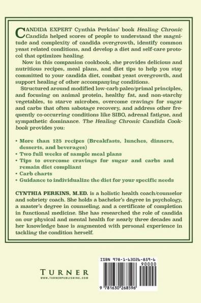 Healing Chronic Candida Cookbook
