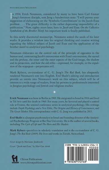 Jacob & Esau: On the Collective Symbolism of the Brother Motif