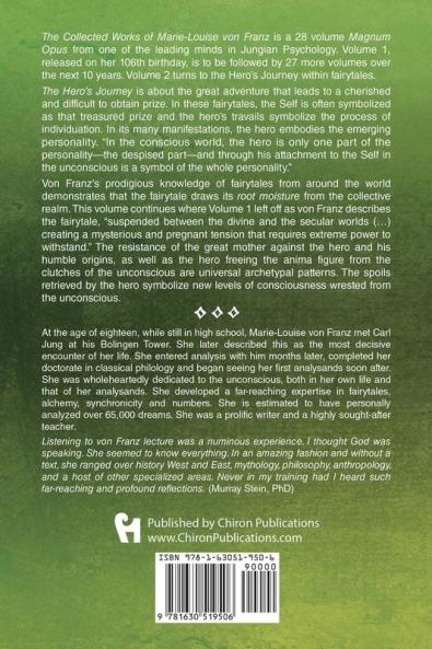 Volume 2 of the Collected Works of Marie-Louise von Franz: Archetypal Symbols in Fairytales: The Hero's Journey