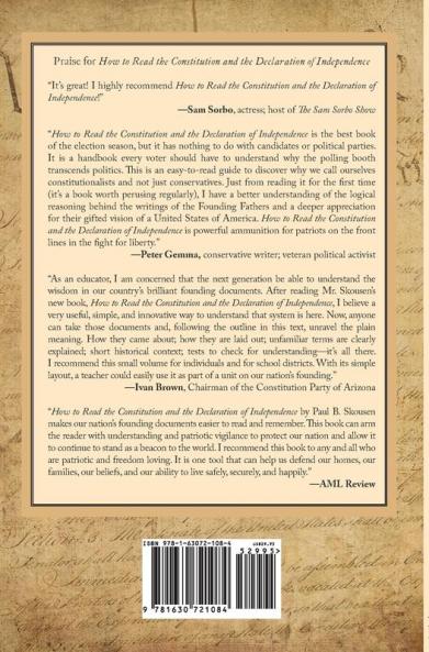 How to Read the Constitution and the Declaration of Independence