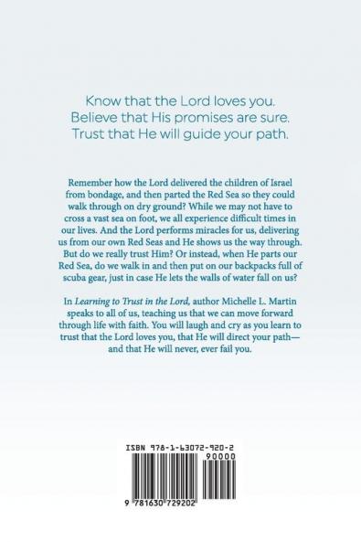 Learning to Trust in the Lord