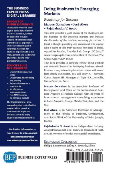 Doing Business in Emerging Markets