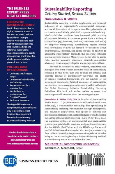 Sustainability Reporting