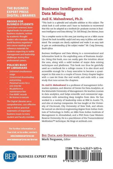 Business Intelligence and Data Mining