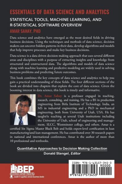 Essentials of Data Science and Analytics