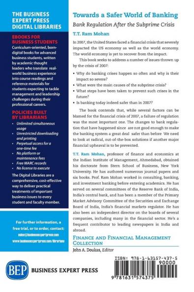 Towards a Safer World of Banking