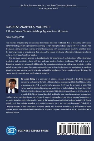 Business Analytics Volume II