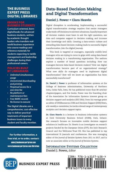 Data-Based Decision Making and Digital Transformation