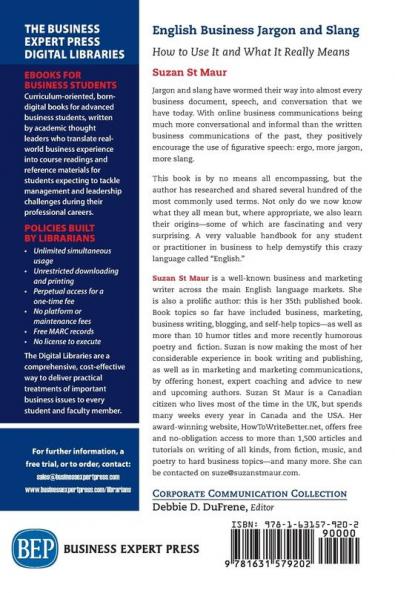 English Business Jargon and Slang