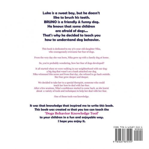 Children's Book: Kids Learn Dog Behavior: Help Your Child to Overcome Fear of Dogs