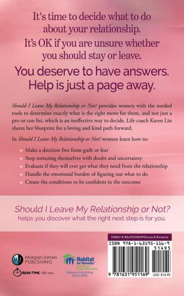 Should I Leave My Relationship or Not?