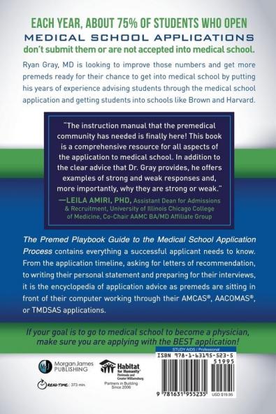 The Premed Playbook Guide to the Medical School Application Process